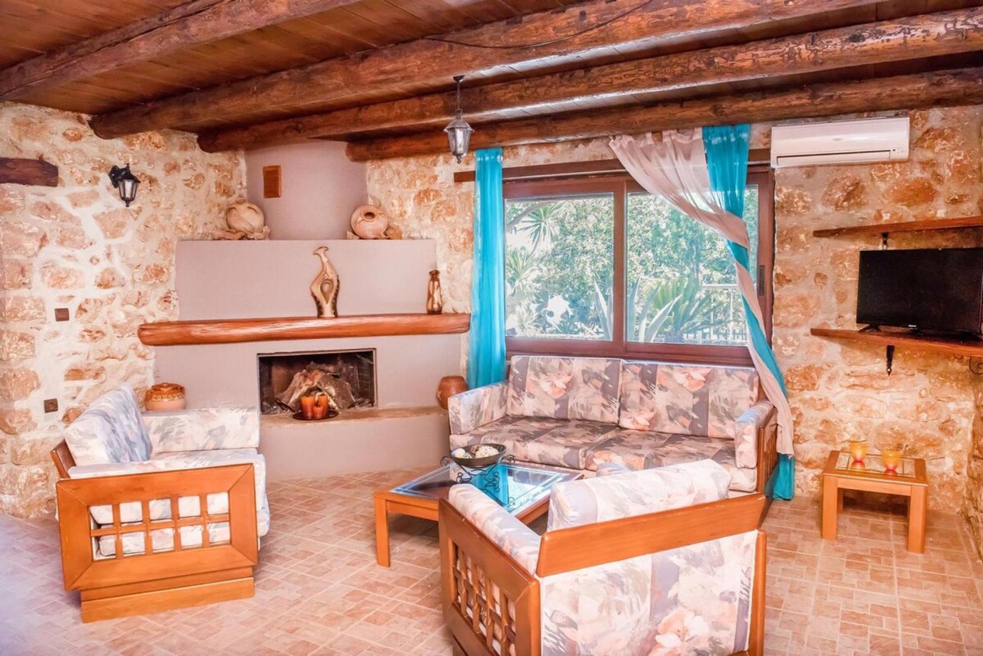 חאניה Villa Akrolithos With Private Pool מראה חיצוני תמונה