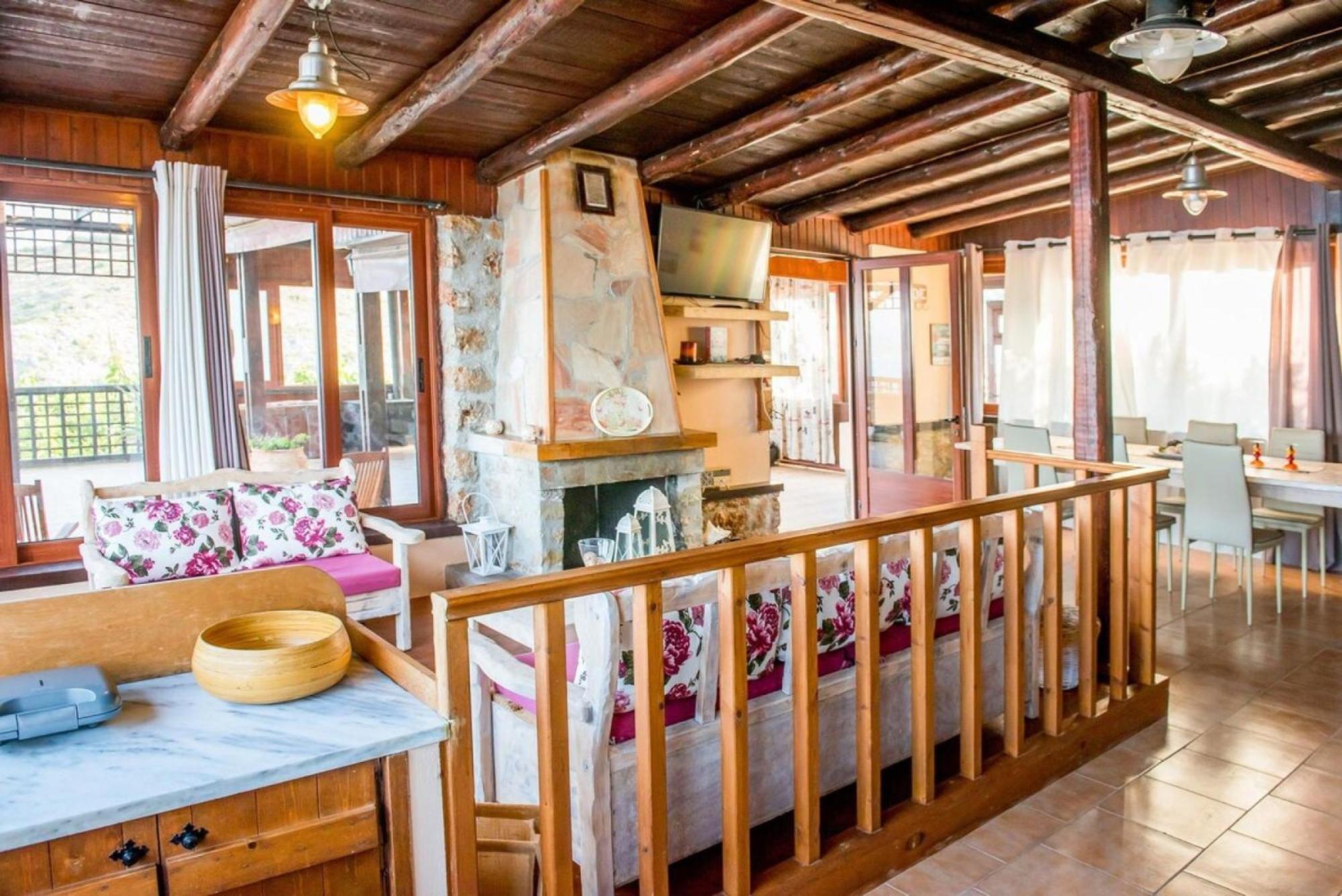 חאניה Villa Akrolithos With Private Pool מראה חיצוני תמונה